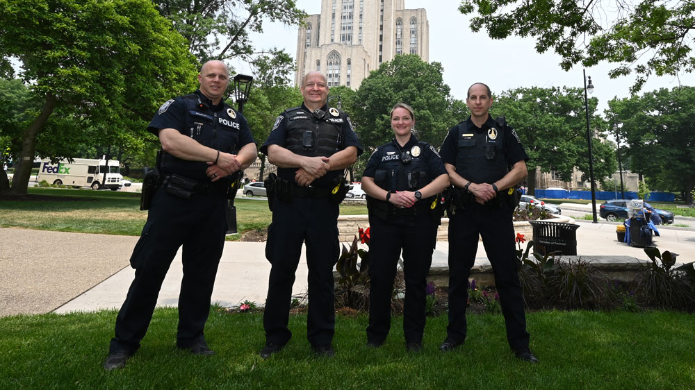 Pitt Police - Cathedral Background
