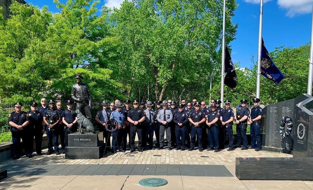 Pitt Police and Allegheny officers